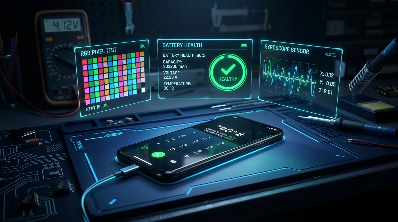 Mobile Diagnostic and Secret Codes 2026 Technician Handbook – Samsung Xiaomi iPhone